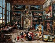 Frans Francken II Galerie eines Sammlers France oil painting artist